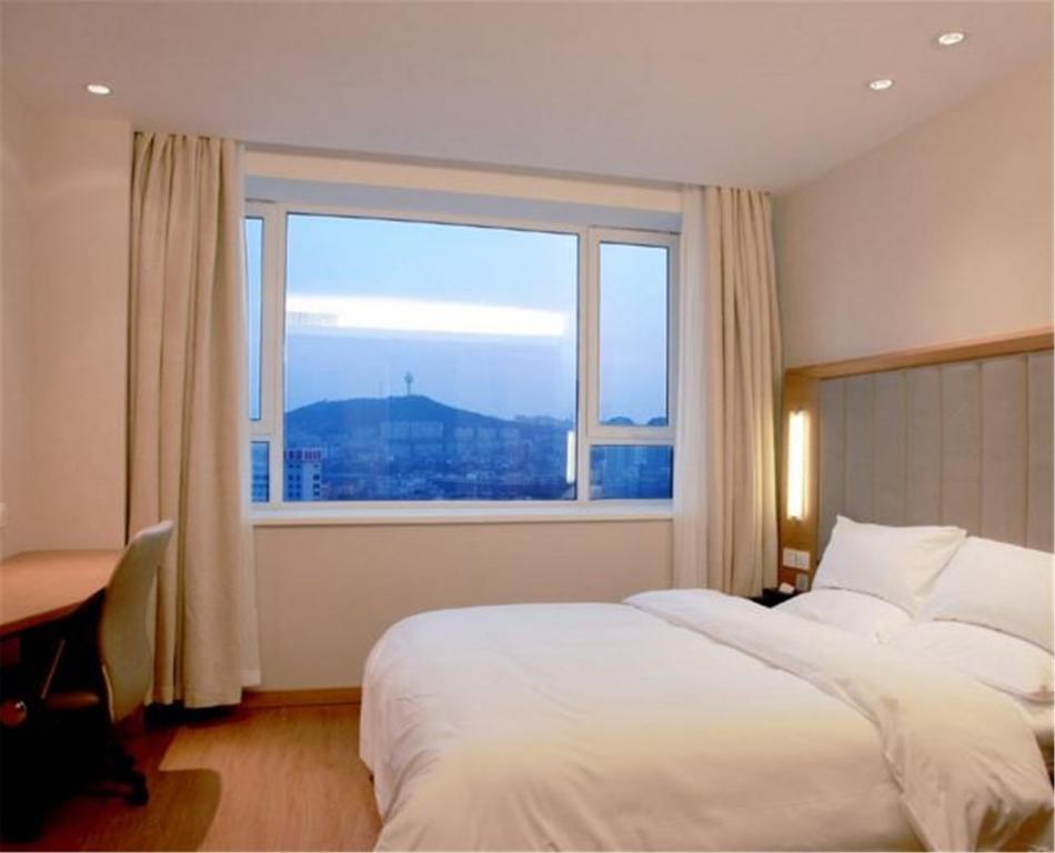 Ji Hotel Xianggang Middle Road Qingdao Værelse billede
